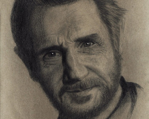 portrait of Liam Neeson